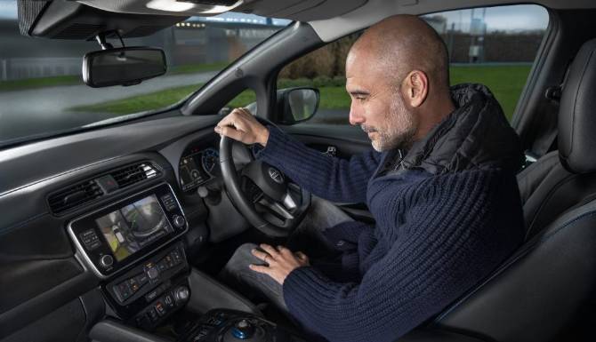 Pep Guardiola feels the thrill of an electrified future