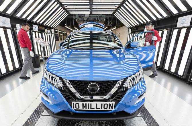 Ten millionth vehicle built at Nissan Sunderland Plant