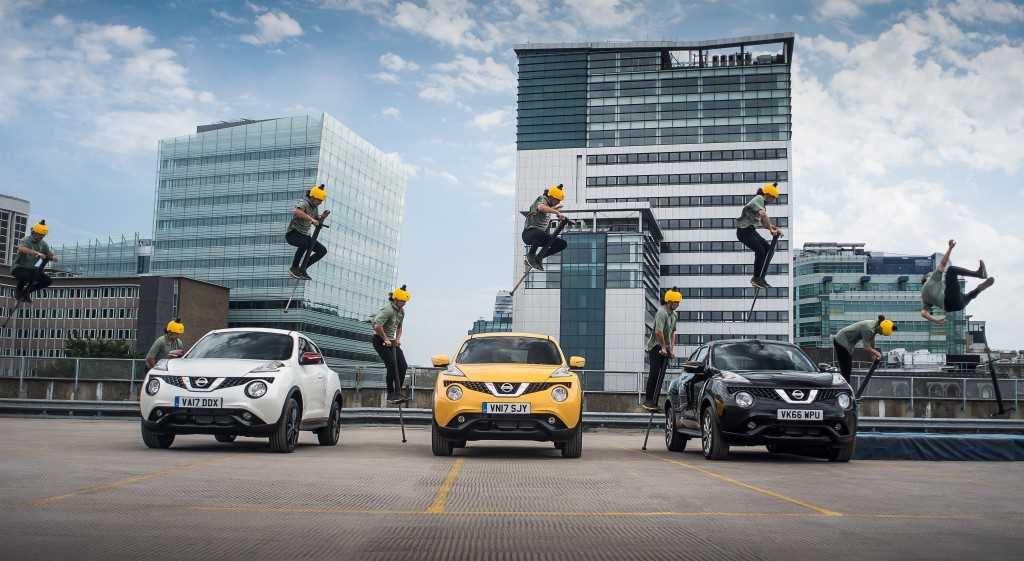 Nissan Juke Cam Guinness World Record Jump