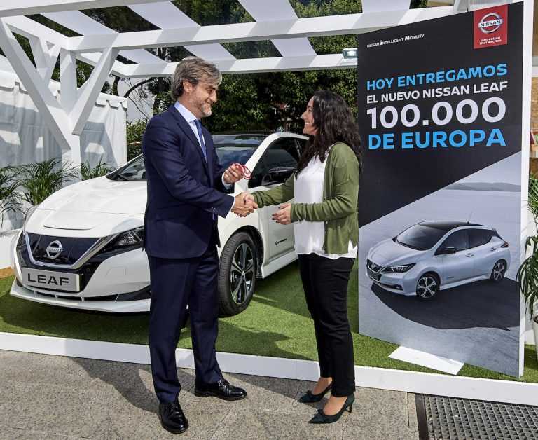 Total Nissan LEAF Sales Hit 100,000 Across Europe
