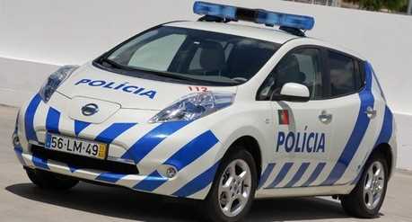 Nissan Leaf Polícia