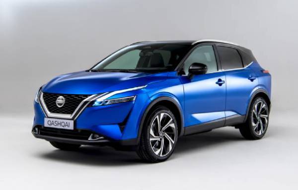 all-new nissan qashqai front view