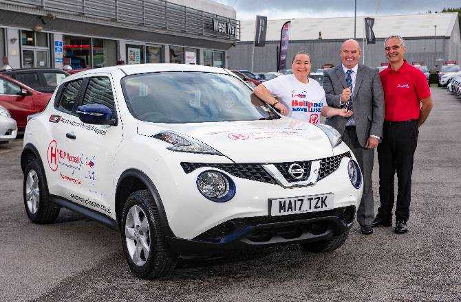West Way Nissan Puts Charity In The Driving Seat