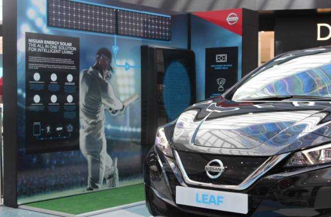 Nissan LEAF to undertake 100% electric, 100-day ICC Cricket World Cup Trophy Tour