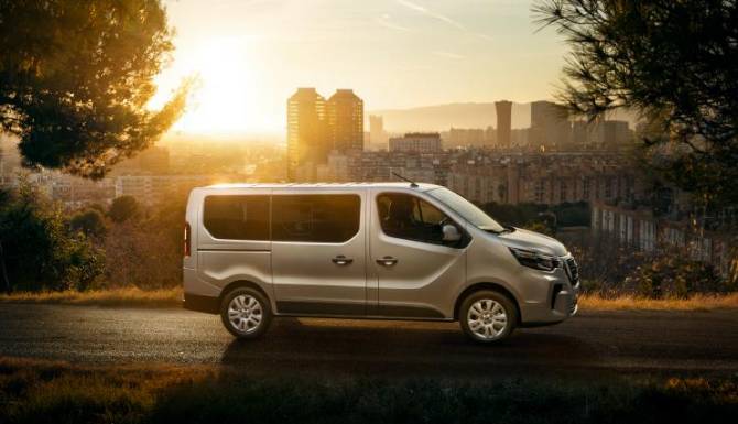 Nissan upgrades the NV300 Combi with sharper look and feel, enhanced powertrain and new safety technologies 