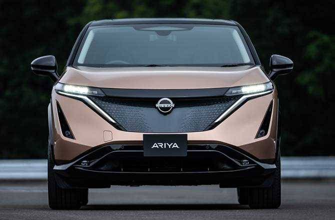 Nissan introduces the Ariya the fully electric crossover