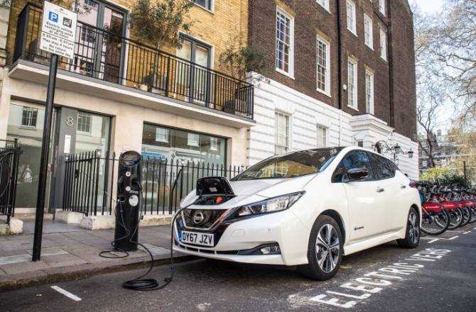 Electric car charging stations surpass number of fuel stations in less than 100 years since UK’s first petrol pump installed