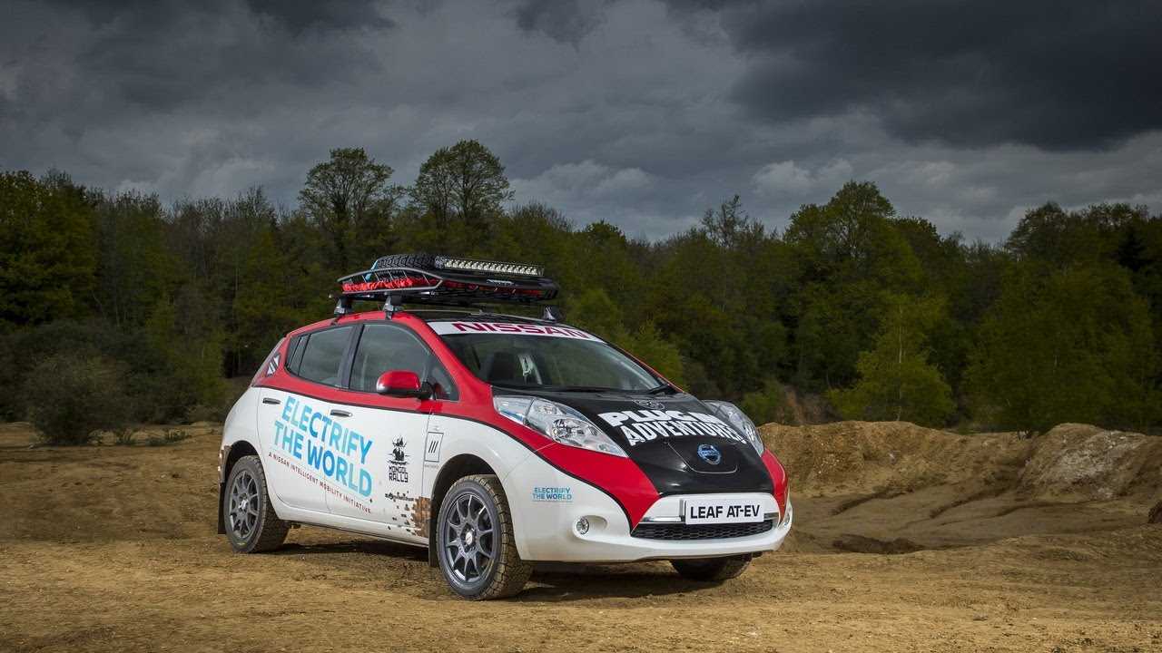 Nissan LEAF 10000 Mile Mongol Rally Entry