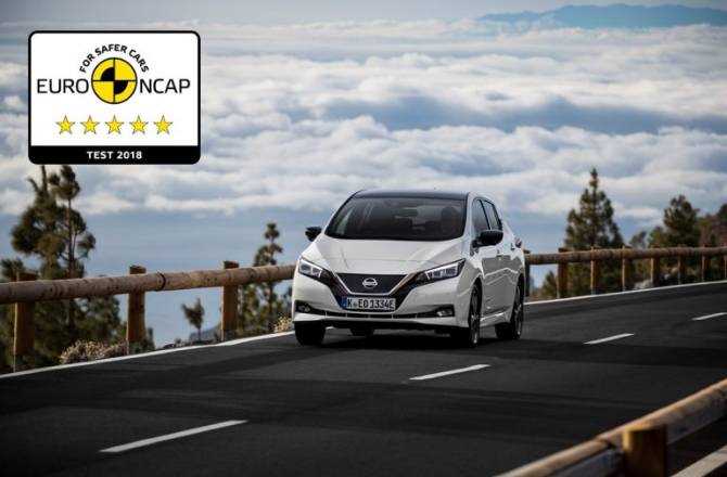 New Nissan LEAF Achieves 5-Star Euro NCAP Score