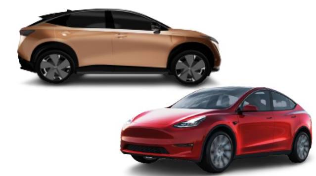 Nissan ARIYA vs Tesla Model Y
