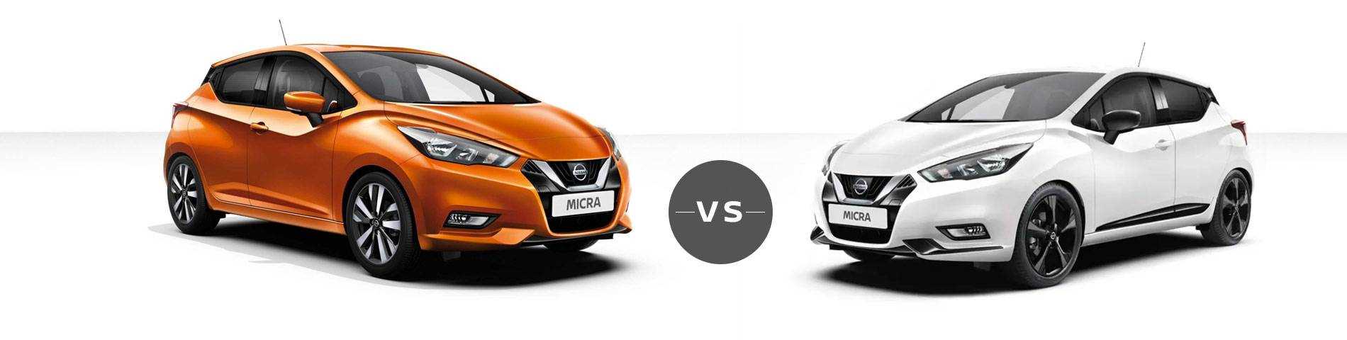 Nissan Micra vs Nissan Micra N-Sport