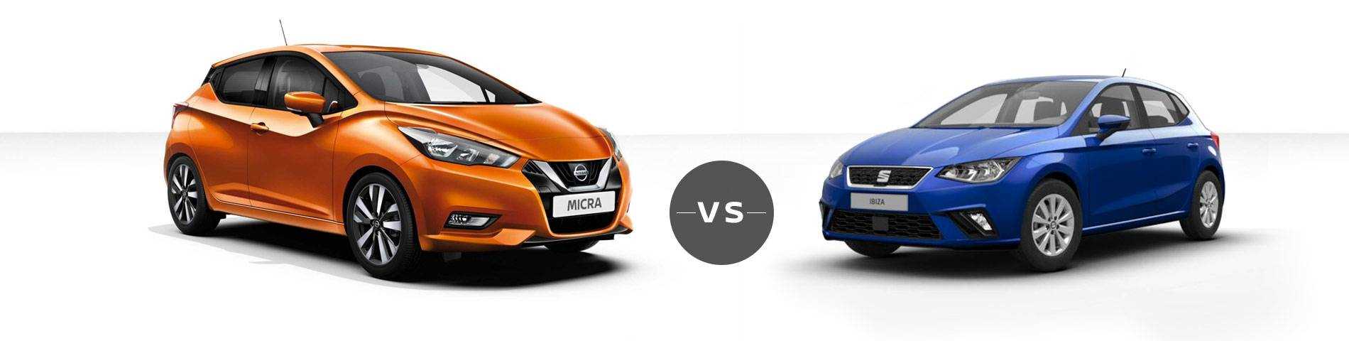 Nissan Micra vs Seat Ibiza