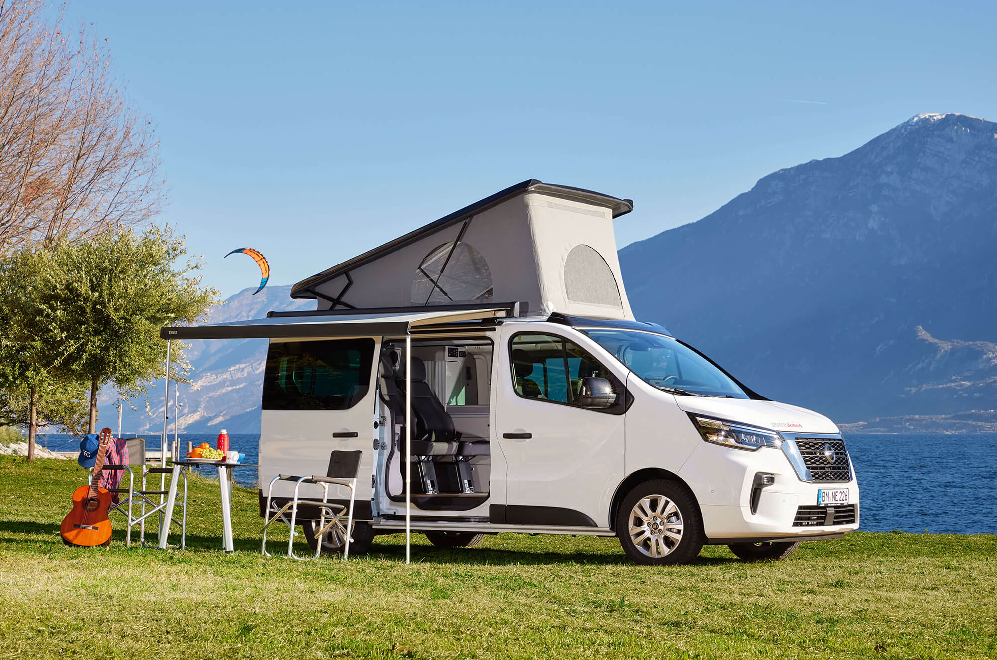 Gear up for a summer of travel with the new Nissan Primastar ‘Seaside’ campervan