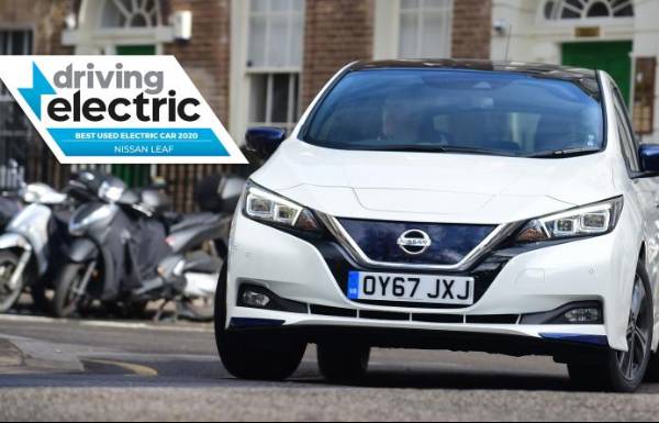 Nissan LEAF named ‘Best Used Electric Car’ in Driving Electric Awards 2020