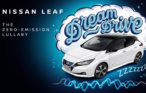 Nissan LEAF Dream Drive is the world’s first zero-emission lullaby