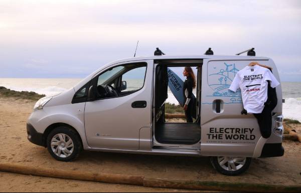 Nissan electrifies a new wave of entrepreneurs with the 100% electric e-NV200