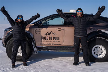 The journey is on: Epic Pole to Pole electric vehicle expedition begins