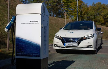 Nissan leads calls for battery technology roll-out to achieve European climate change targets